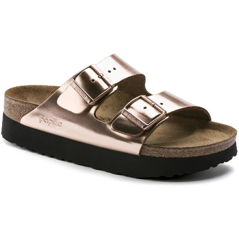 Weekend Bargains Just for You Women's Arizona Platform Natural Leather
