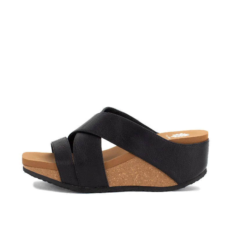 Extra Savings Chela Crossband Wedge Sandal