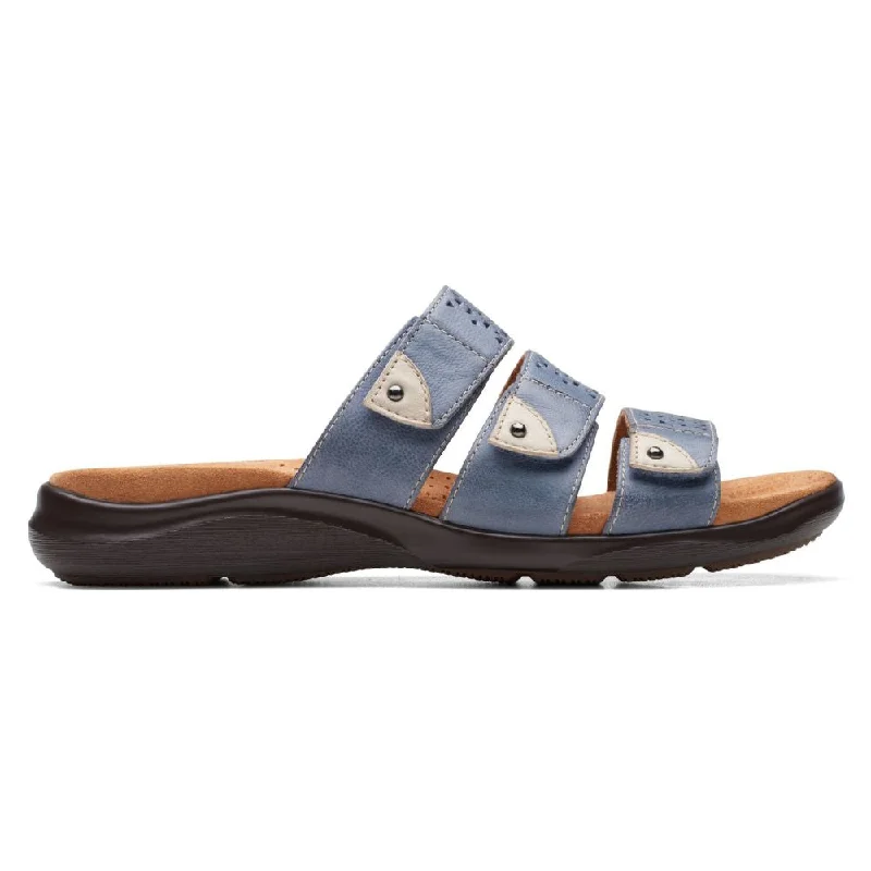 Act Now Clarks Kitly Walk Denim Sandal (Women's)