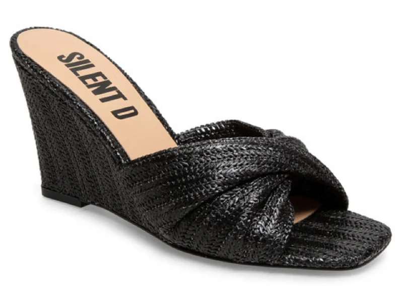 Stock Clearance Silent D: Katia in Black Raffia