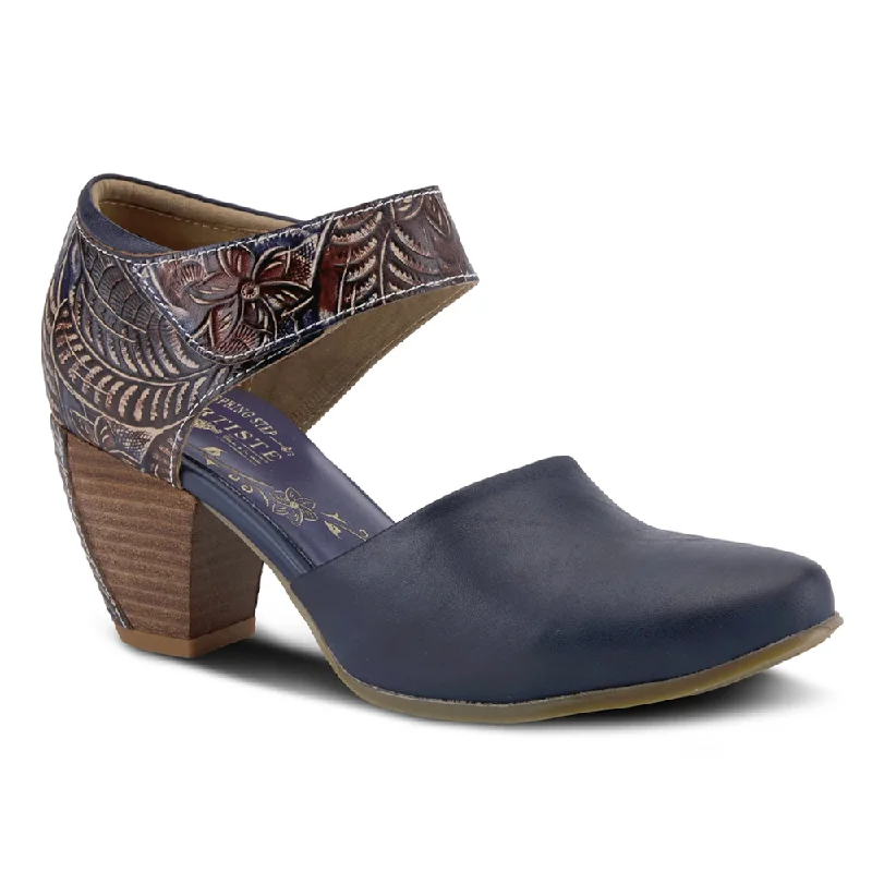 Weekend Offers That Delight L'Artiste By Spring Step Toolie Blue Leather (Women's)
